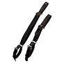 LARP Sword Scabbard Mount II, black leather