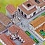 modello di carta città romana