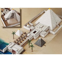 piramide modello di carta con tempio - Celtic Webmerchant