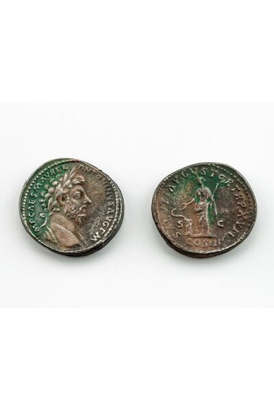Romeinse munt Marcus Aurelius - Celtic Webmerchant