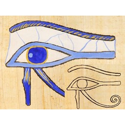 Coloriage Horus papyrus - Celtic Webmerchant