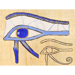 Papyruskleurplaat Horus - Celtic Webmerchant