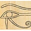 Papyrus färgning platta Horus - Celtic Webmerchant