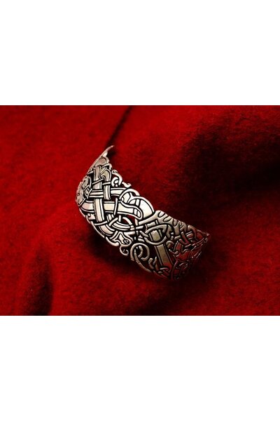 Bracelet celtique avec vieux motifs irlandais - Celtic Webmerchant