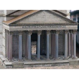 Model budynku kit Pantheon