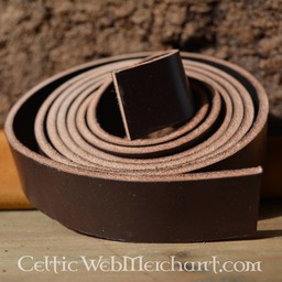 CinturÃ³n de cuero 15 mm / 190 cm, marrón - Celtic Webmerchant