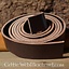 Ceinture en cuir 15 mm / 190 cm, marron - Celtic Webmerchant