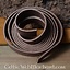 bande de ceinture en cuir, 30 mm / 180-190 cm brun - Celtic Webmerchant