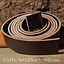 Leather belt strip, 30 mm / 180-190 cm brown - Celtic Webmerchant