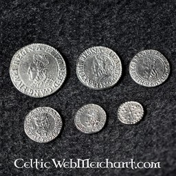 Elizabeth I sex mynt set - Celtic Webmerchant