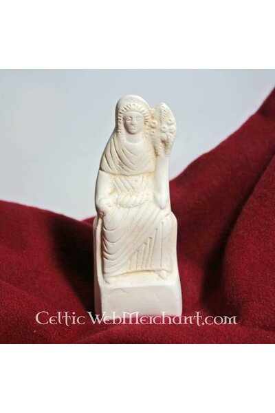Statue votive romaine, Fortuna assise - Celtic Webmerchant