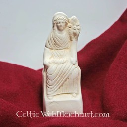 Roman ljuslykta staty sitter Fortuna - Celtic Webmerchant