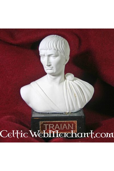 Bust emperor Trajanus - Celtic Webmerchant