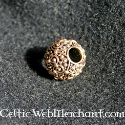 Bronze decorative bead - Celtic Webmerchant