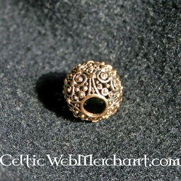 Bronze decorative bead - Celtic Webmerchant