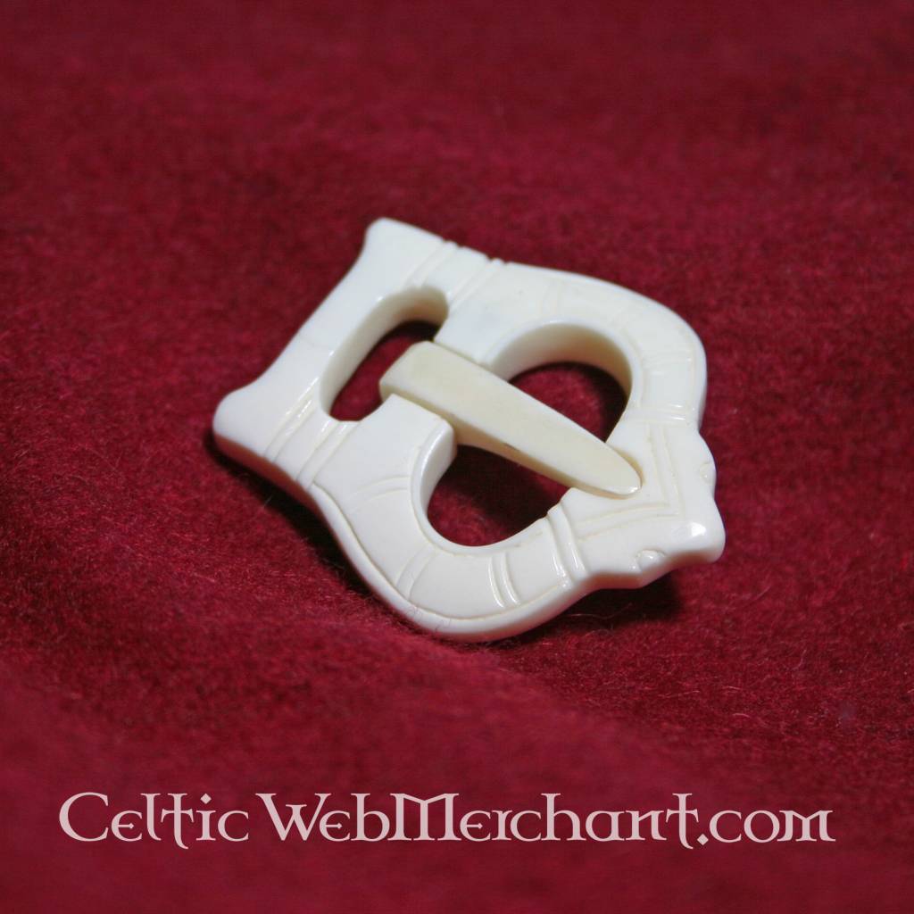 Bone Viking buckle - CelticWebMerchant.com