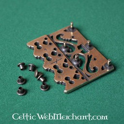 Belt end Rogier van der Weyden, bronze - Celtic Webmerchant