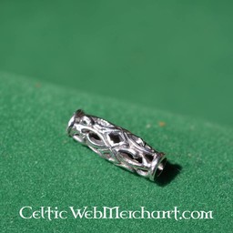Lång Viking skägg pärla silver - Celtic Webmerchant