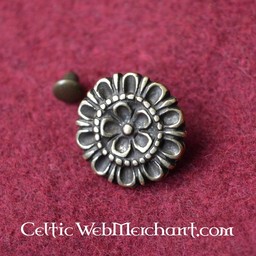 15th century floral belt fittings (set of 5 pieces) - Celtic Webmerchant