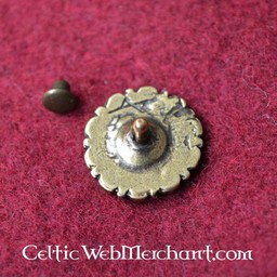 15th century floral belt fittings (set of 5 pieces) - Celtic Webmerchant