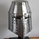 Deepeeka Crusaders helmet with cross - Celtic Webmerchant