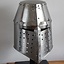 Crusaders helmet with cross - Celtic Webmerchant