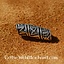 Silver beard bead with runic inscriptions - Celtic Webmerchant