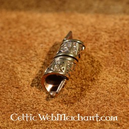 Bronze Bartes bead mit runischen Inschriften - Celtic Webmerchant