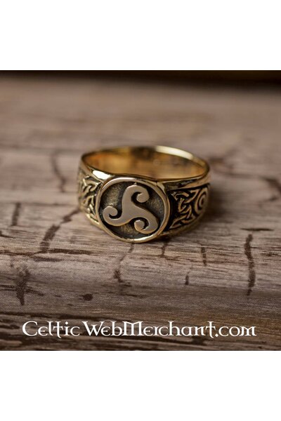 Trisquelion anillo celta - Celtic Webmerchant
