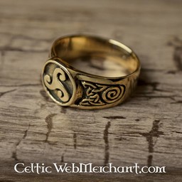 Keltisk ring Triskelion - Celtic Webmerchant