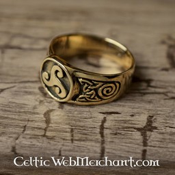 Trisquelion anillo celta - Celtic Webmerchant