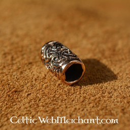 Bronzo beardbead con il Celtic nodo - Celtic Webmerchant