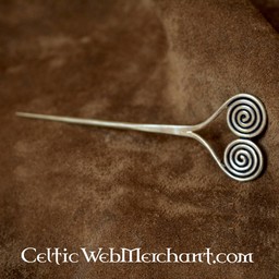 Bronze son aiguille avec des spirales - Celtic Webmerchant