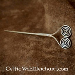 Bronzealder hårnål med spiraler
