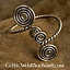 Celtica braccialetto superiore del braccio con spirali - Celtic Webmerchant