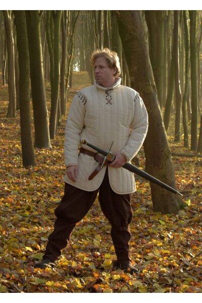 Long gambeson with detachable sleeves - Celtic Webmerchant