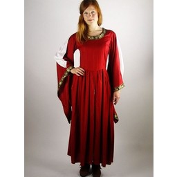 Edel bestickten Kleid Loretta, rot - Celtic Webmerchant