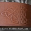 Trinkhorn Halter mit keltischen Knoten - Celtic Webmerchant