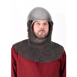 14th century bascinet with chainmail aventail - Celtic Webmerchant