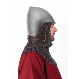 14th century bascinet with chainmail aventail - Celtic Webmerchant