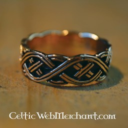 Norseman anillo, bronce - Celtic Webmerchant