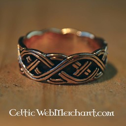 Norseman anillo, bronce - Celtic Webmerchant