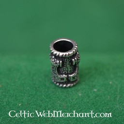 Silver skägg pärla med Tors - Celtic Webmerchant