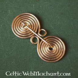 Spiral shaped spectacle fibula - Celtic Webmerchant