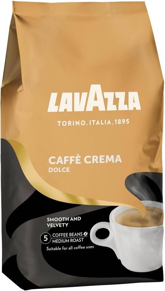 Кофе в зернах caffe crema. Lavazza Dolce. Кофе Лавацца Dolce. Лавацца серый. Лавацца крема Арома.