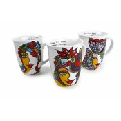 Josien Broeren Cups/Mugs 32cl set of 6 pieces