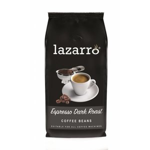 Lazarro Espresso Dark Roast beans 1 kg