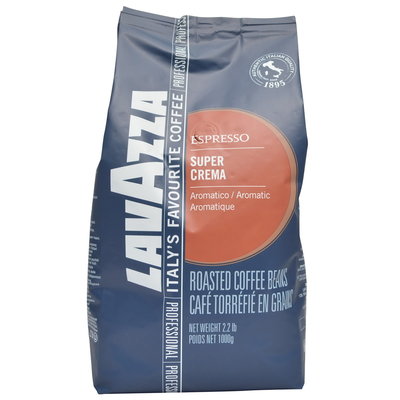 Lavazza Super Crema Bohnen 1 kg ab € 22,33