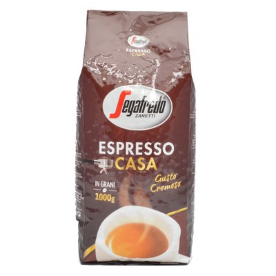Segafredo Espresso Casa beans 1 kg now from € 13,89