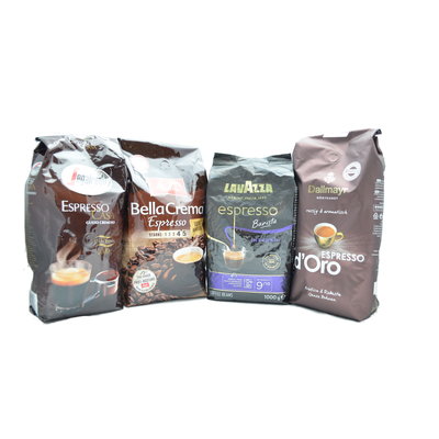Musterpaket Espresso 4  x 1 Kilo